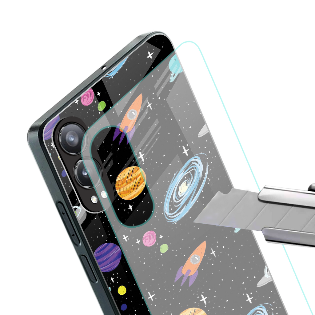 far far away back phone cover | glass case for oneplus nord ce 4 lite