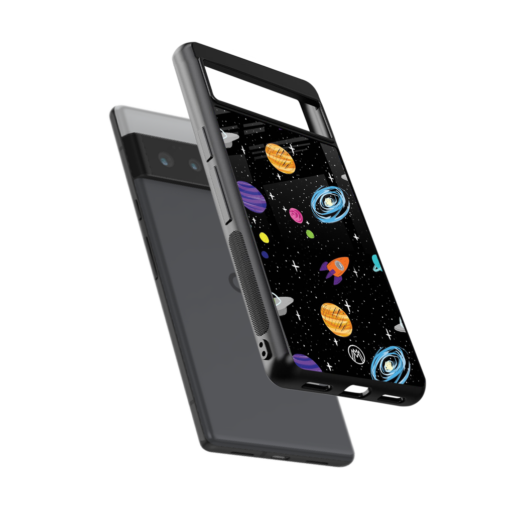 far far away back phone cover | glass case for google pixel 6 pro