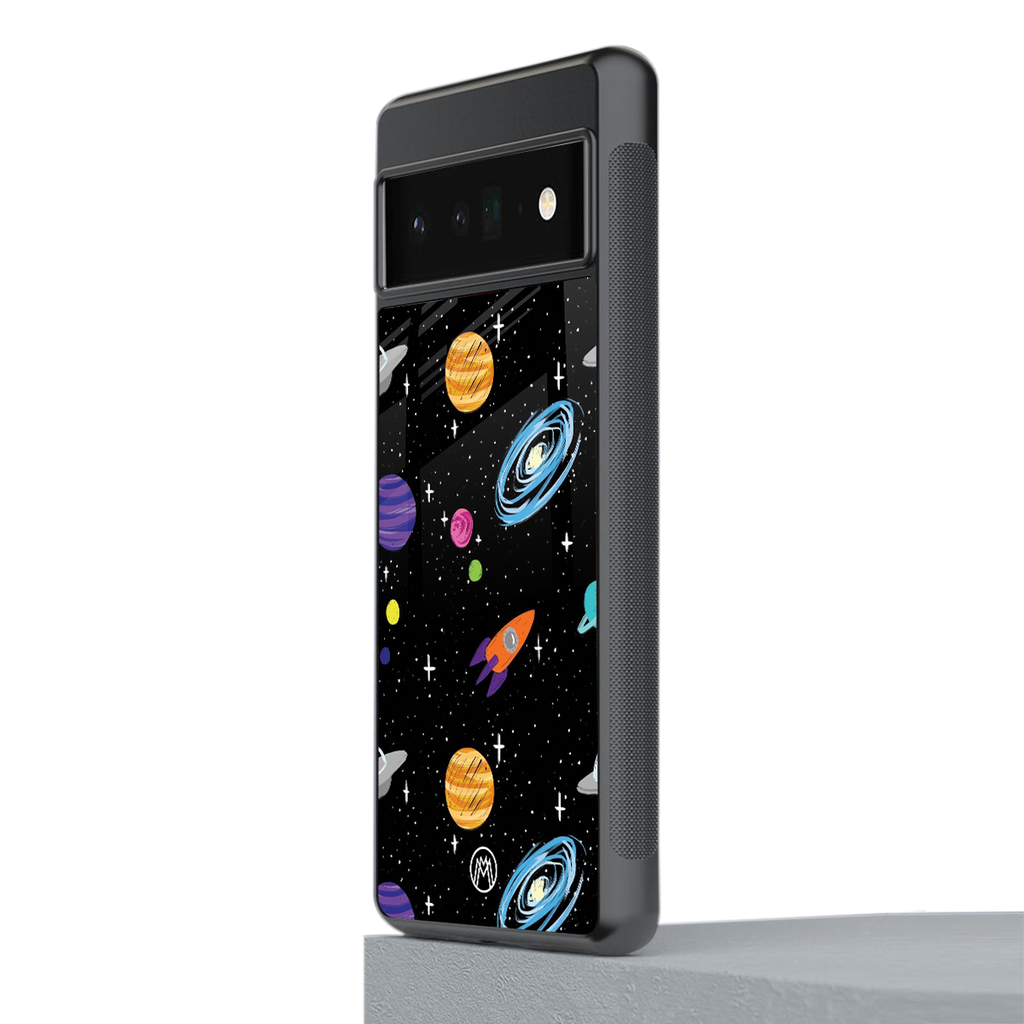 far far away back phone cover | glass case for google pixel 6 pro