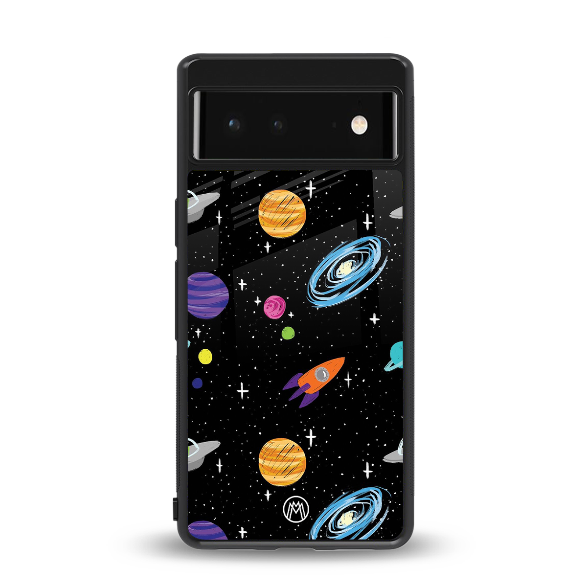 far far away back phone cover | glass case for google pixel 6