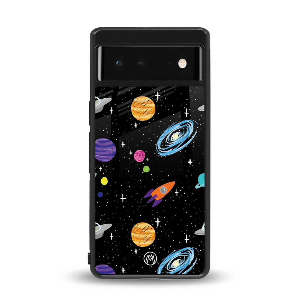 far far away back phone cover | glass case for Google Pixel 6A