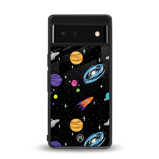 far far away back phone cover | glass case for Google Pixel 6A