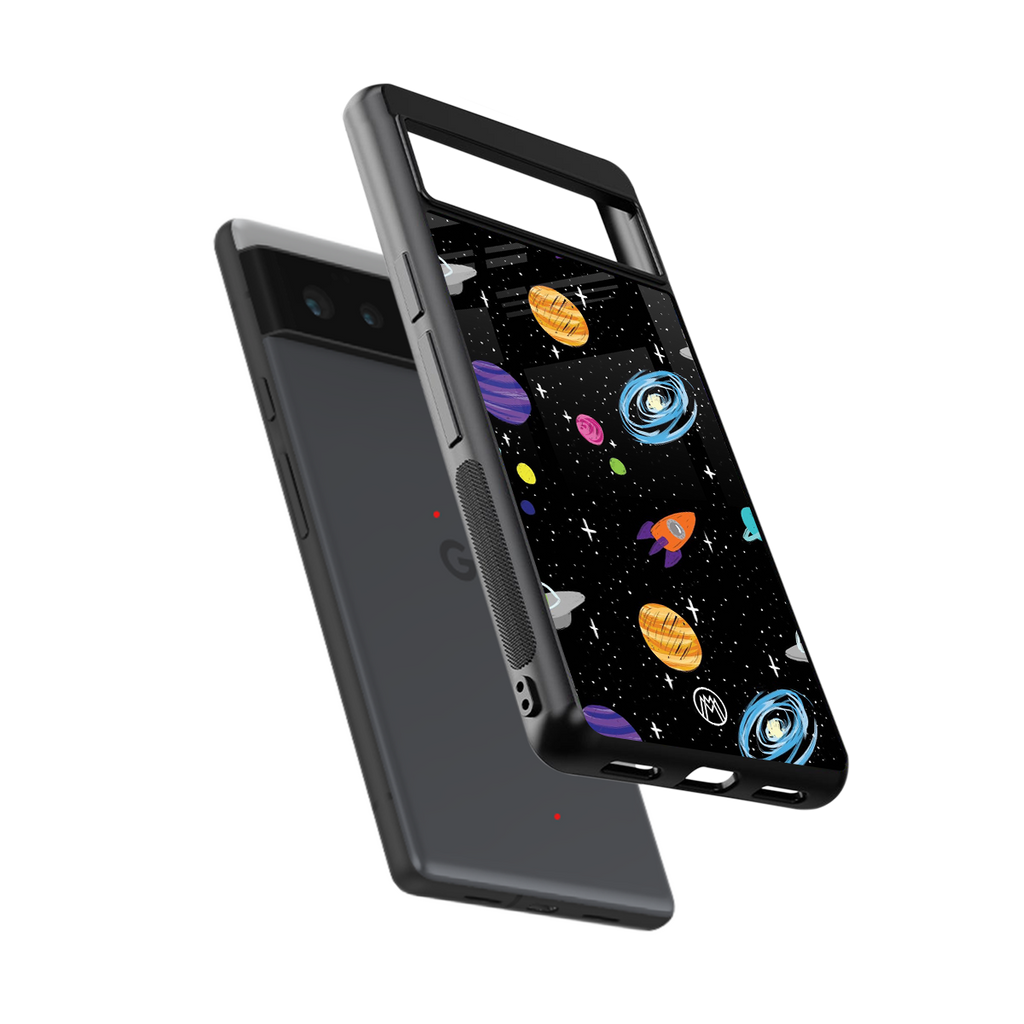 far far away back phone cover | glass case for google pixel 6