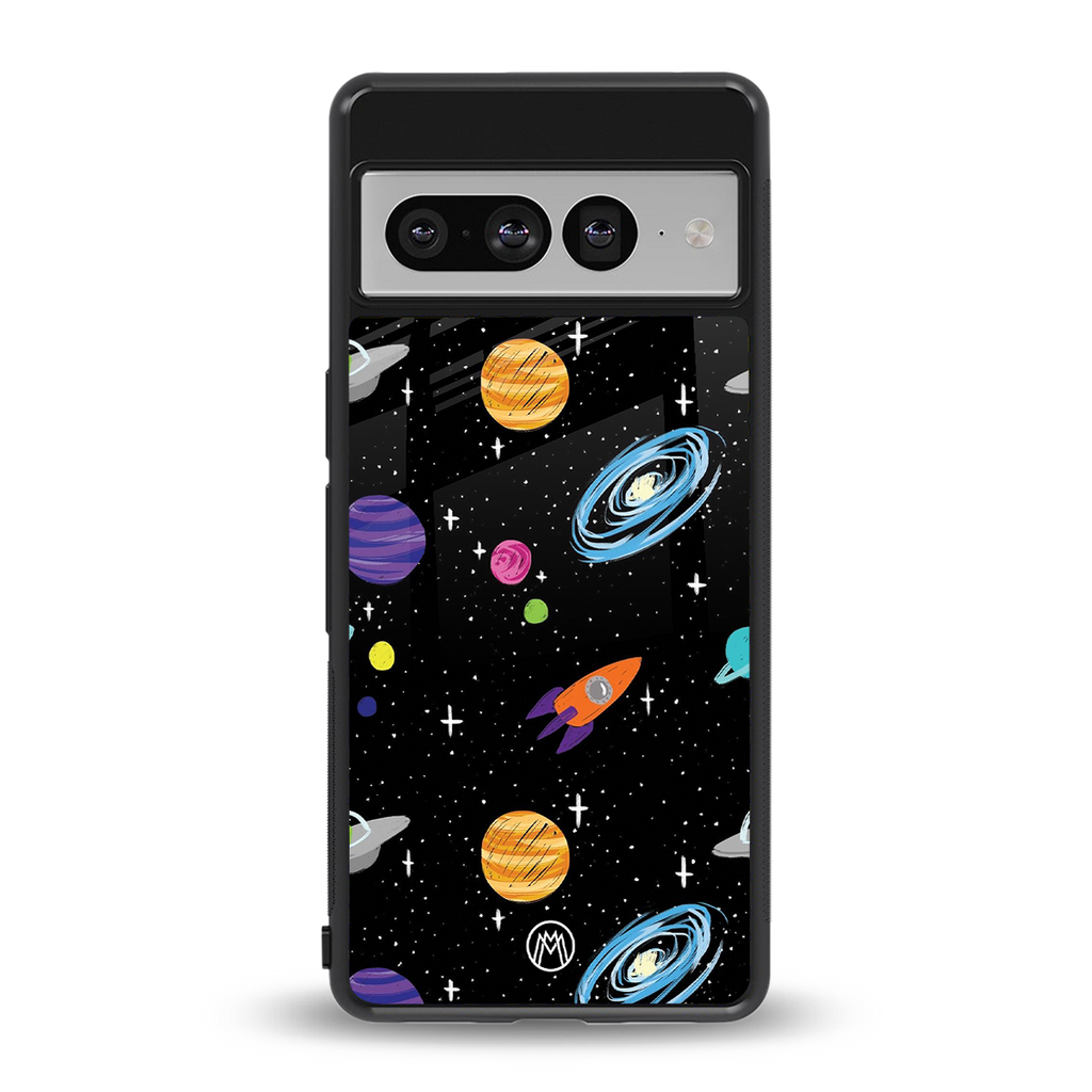 far far away back phone cover | glass case for google pixel 7 pro