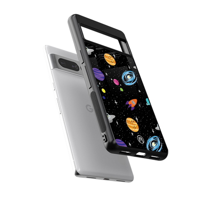 far far away back phone cover | glass case for google pixel 7 pro