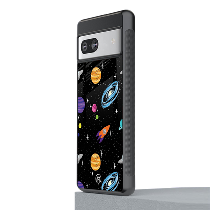 far far away back phone cover | glass case for Google Pixel 7A