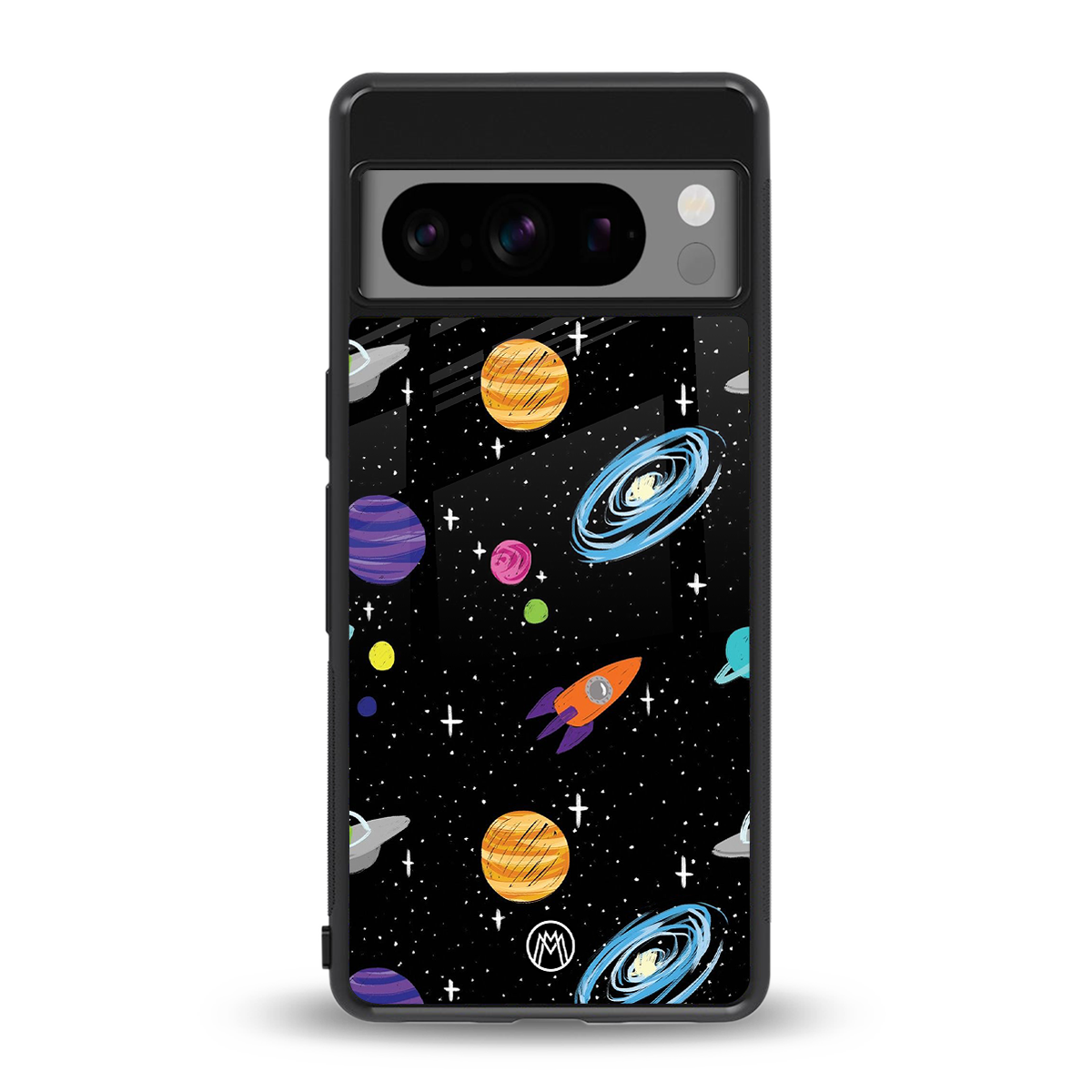 far far away back phone cover | glass case for google pixel 8 pro