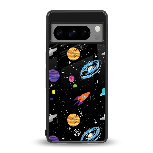 far far away back phone cover | glass case for google pixel 8 pro