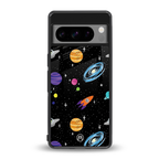 far far away back phone cover | glass case for google pixel 8 pro