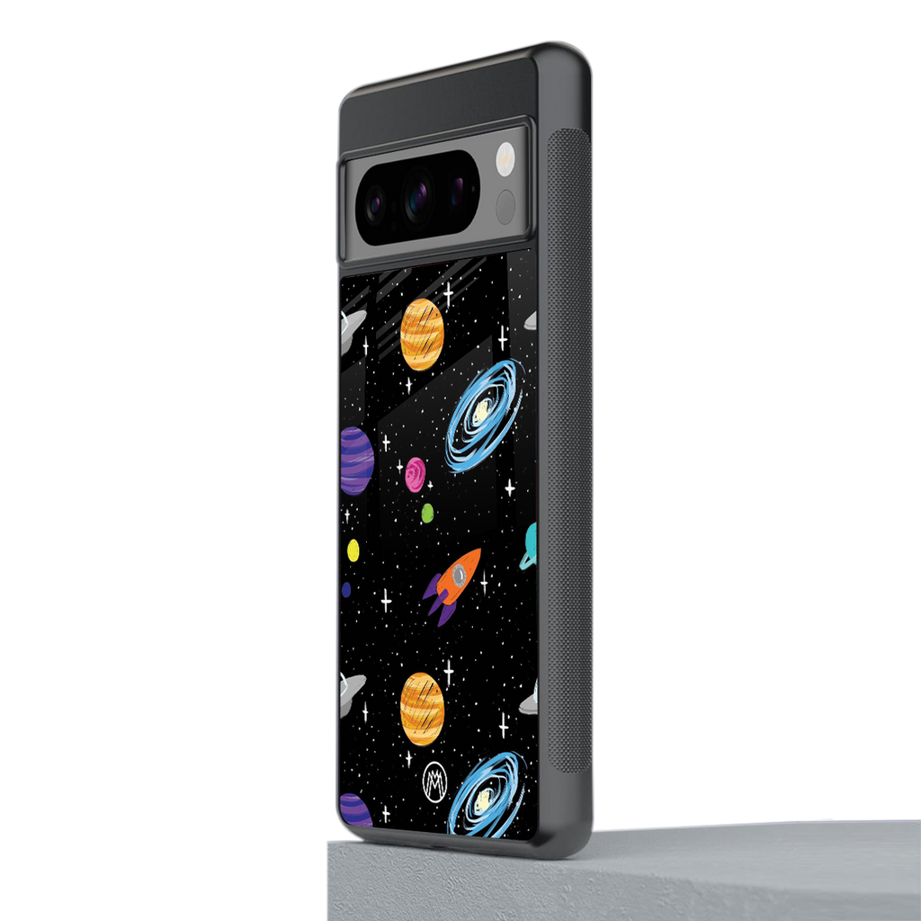 far far away back phone cover | glass case for google pixel 8 pro