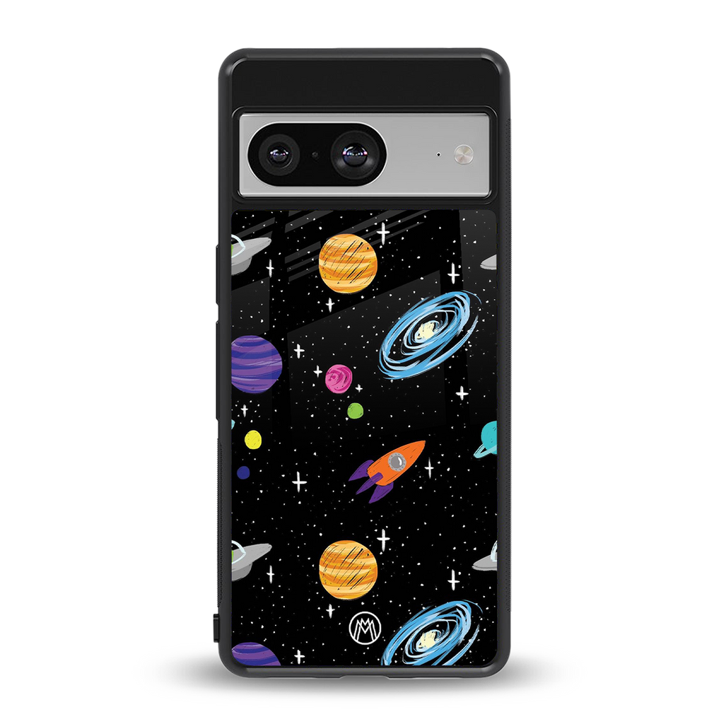 far far away back phone cover | glass case for Google Pixel 8