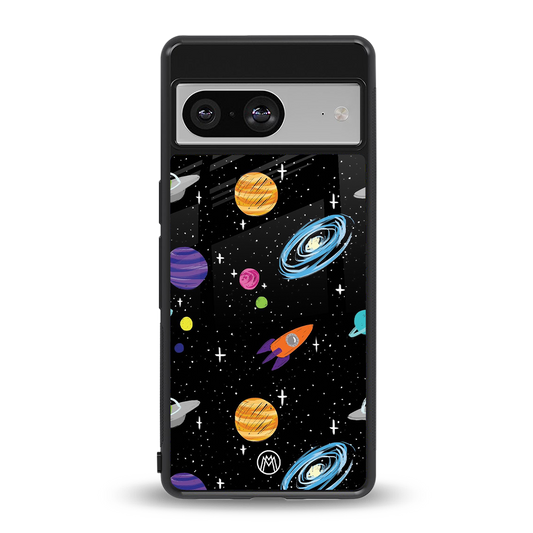 far far away back phone cover | glass case for Google Pixel 8