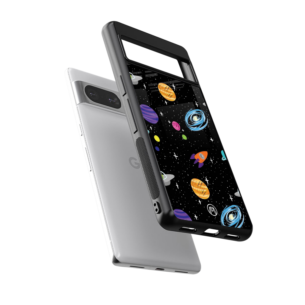 far far away back phone cover | glass case for Google Pixel 8