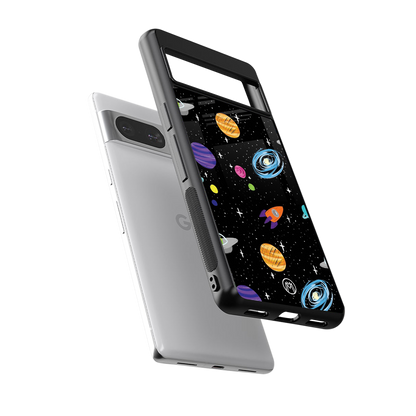 far far away back phone cover | glass case for Google Pixel 8