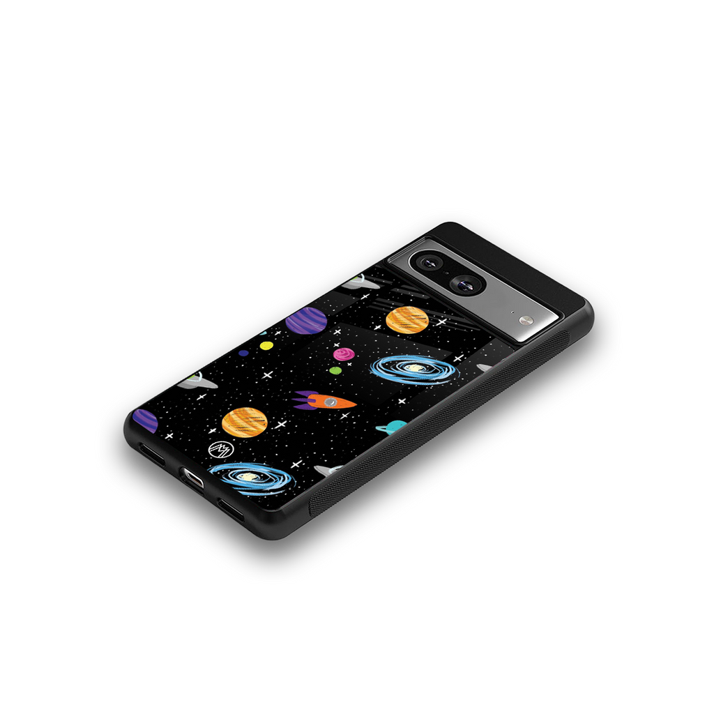 far far away back phone cover | glass case for Google Pixel 8