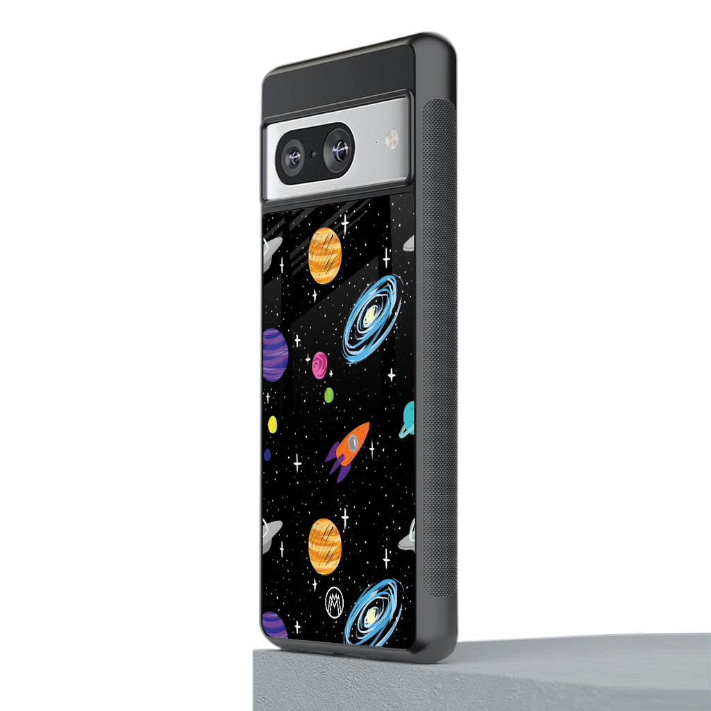 far far away back phone cover | glass case for Google Pixel 8