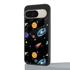 far far away back phone cover | glass case for google pixel 9