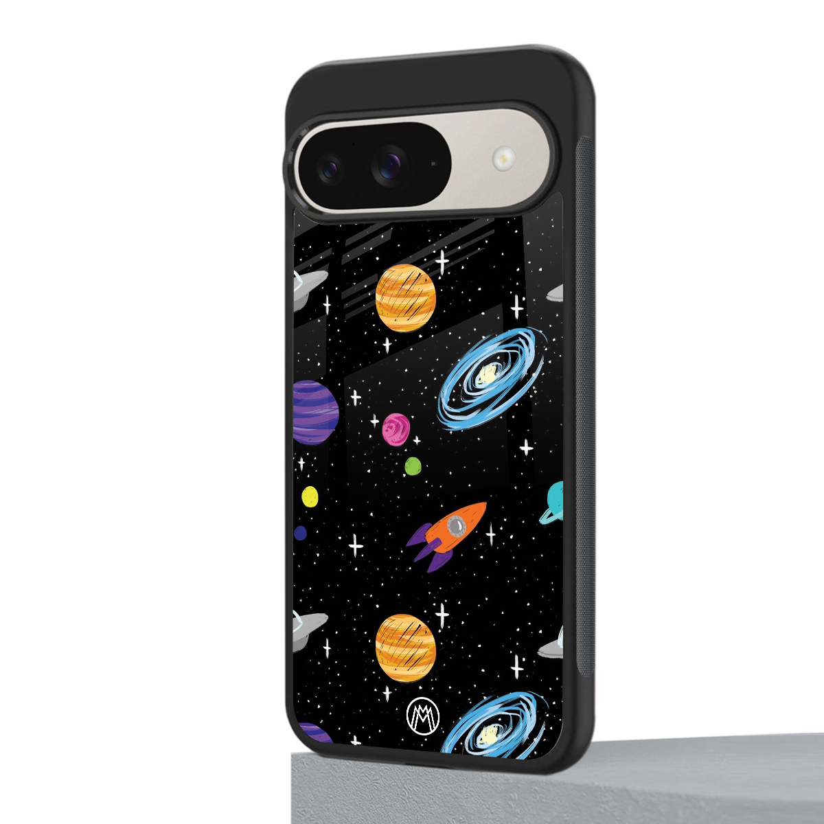 far far away back phone cover | glass case for google pixel 9