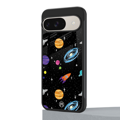 far far away back phone cover | glass case for google pixel 9