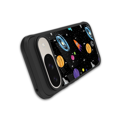 far far away back phone cover | glass case for google pixel 9