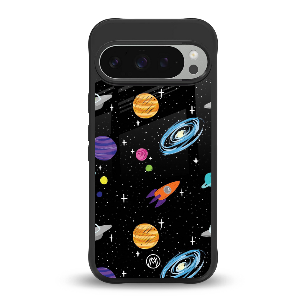 far far away back phone cover | glass case for google pixel 9 pro