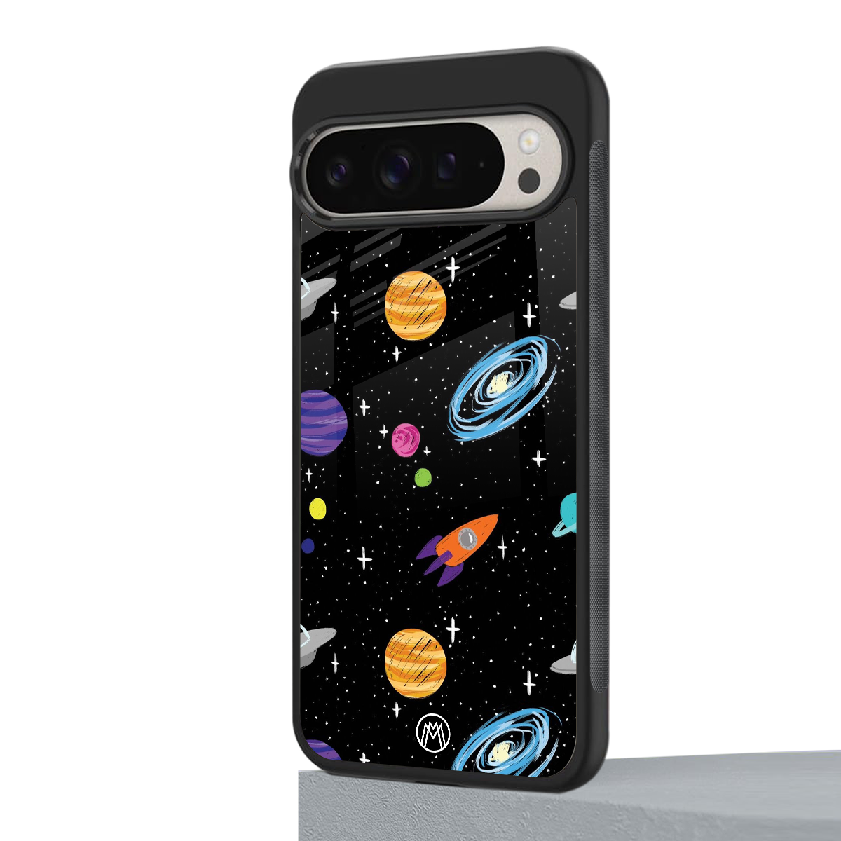 far far away back phone cover | glass case for google pixel 9 pro