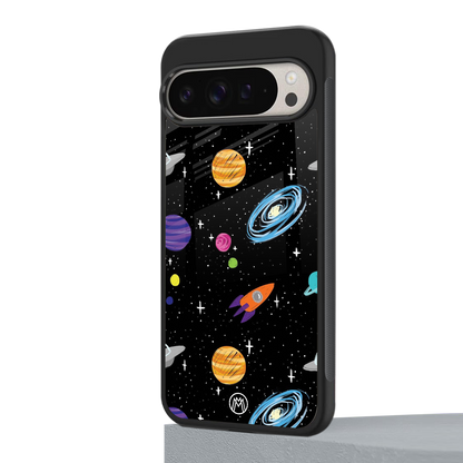 far far away back phone cover | glass case for google pixel 9 pro xl
