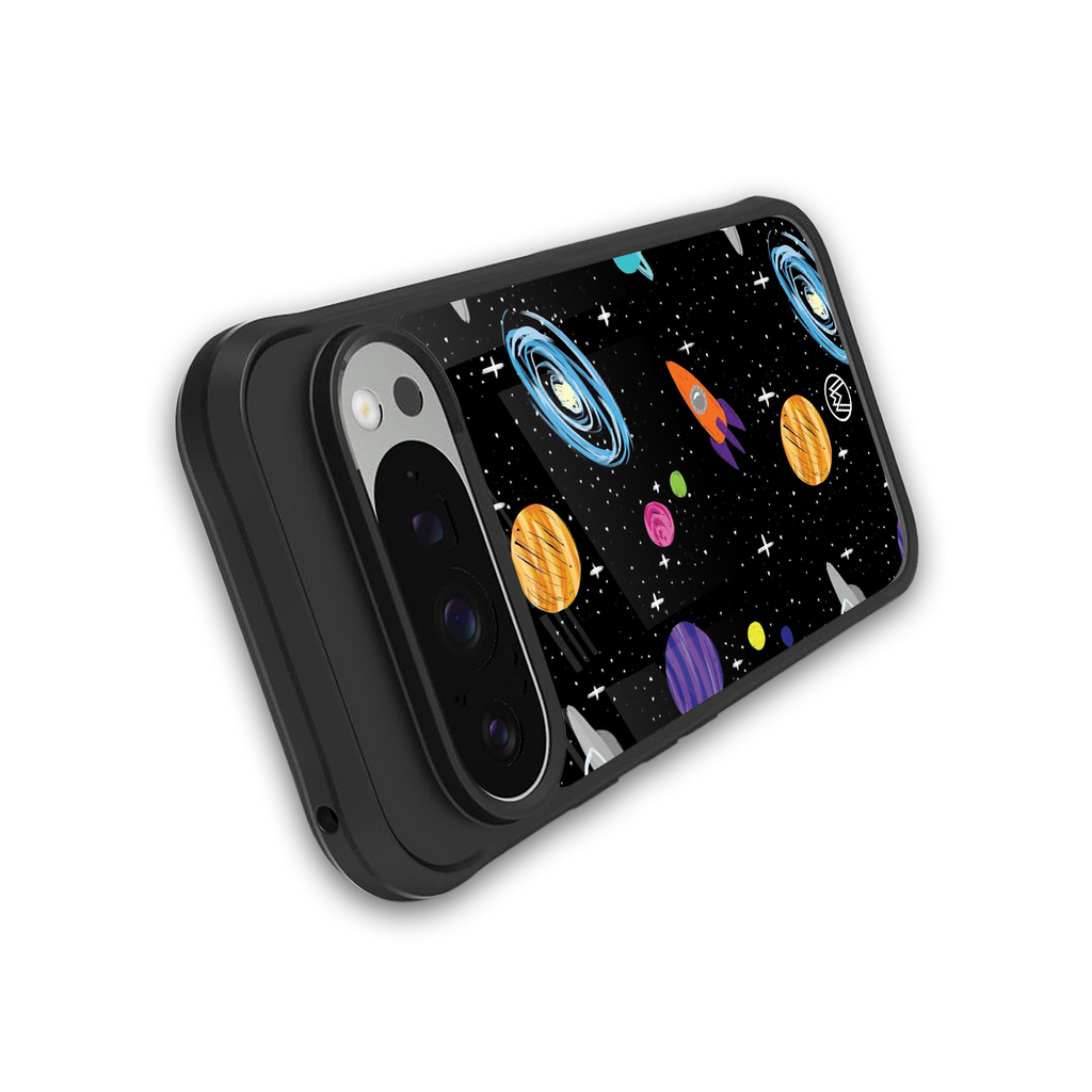 far far away back phone cover | glass case for google pixel 9 pro