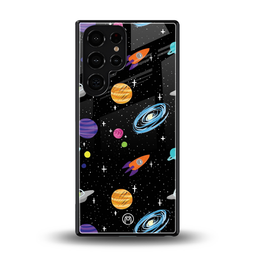 far far away back phone cover | glass case for samsung galaxy s25 ultra