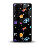 far far away back phone cover | glass case for samsung galaxy s25 ultra