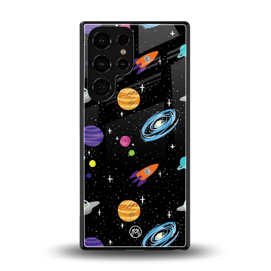 far far away back phone cover | glass case for samsung galaxy s25 ultra