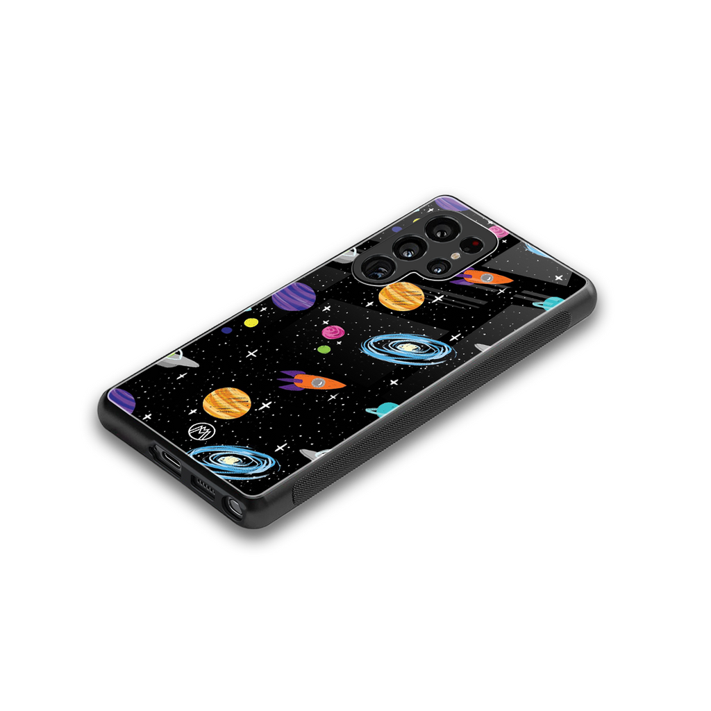 far far away back phone cover | glass case for samsung galaxy s25 ultra