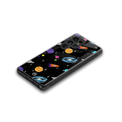 far far away back phone cover | glass case for samsung galaxy s25 ultra