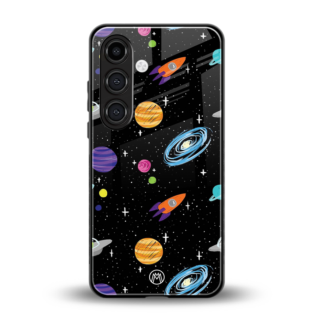 far far away back phone cover | glass case for samsung galaxy s24 plus