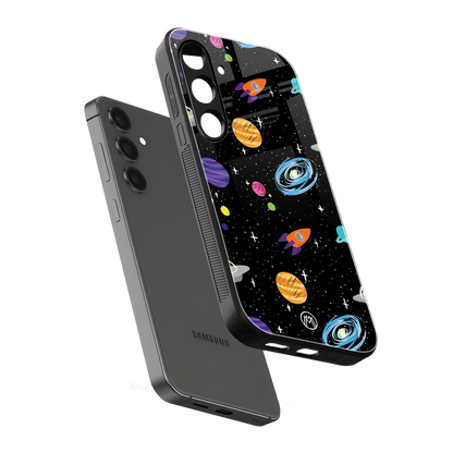 far far away back phone cover | glass case for samsung galaxy s24 plus