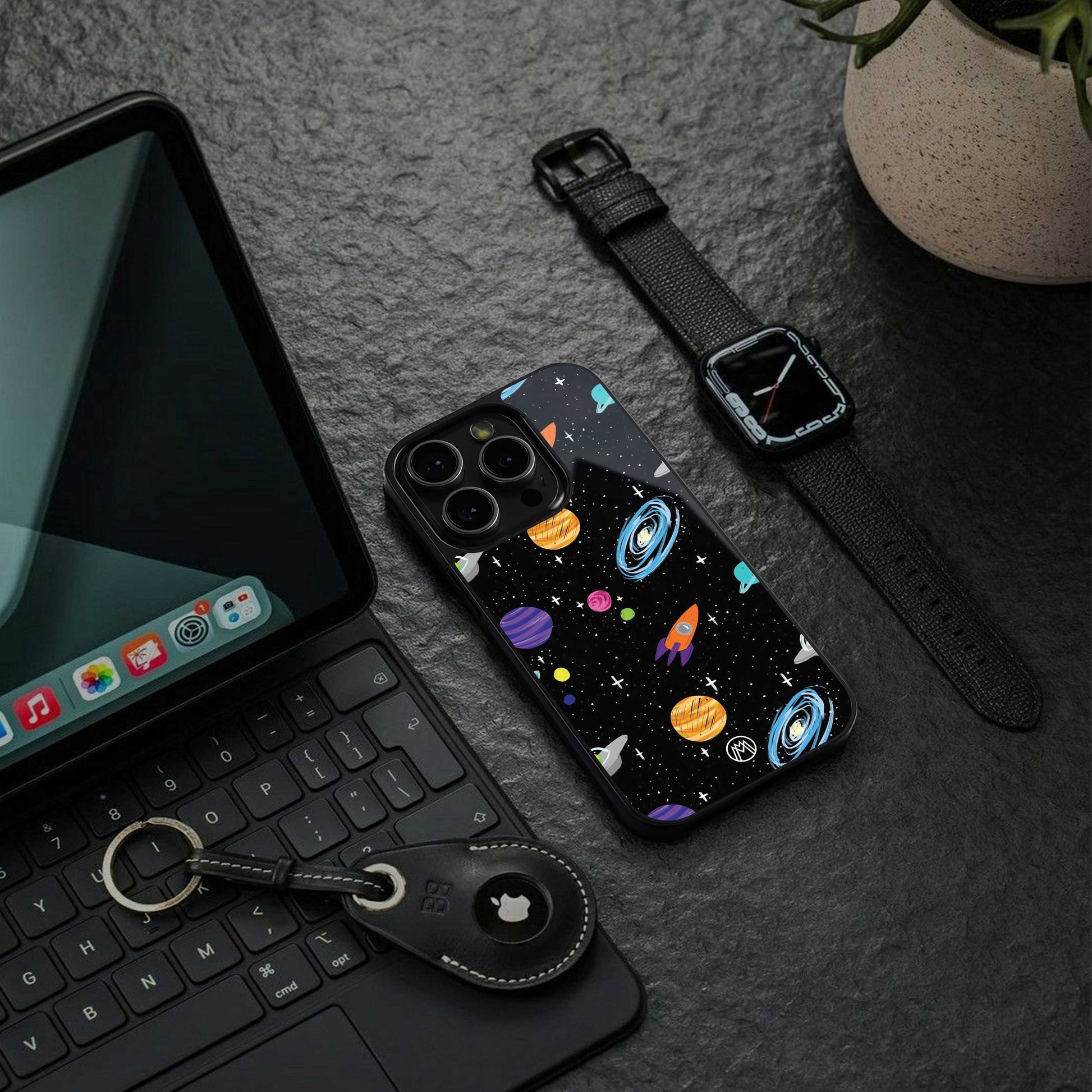 far far away back phone cover | glass case for Google Pixel 7A