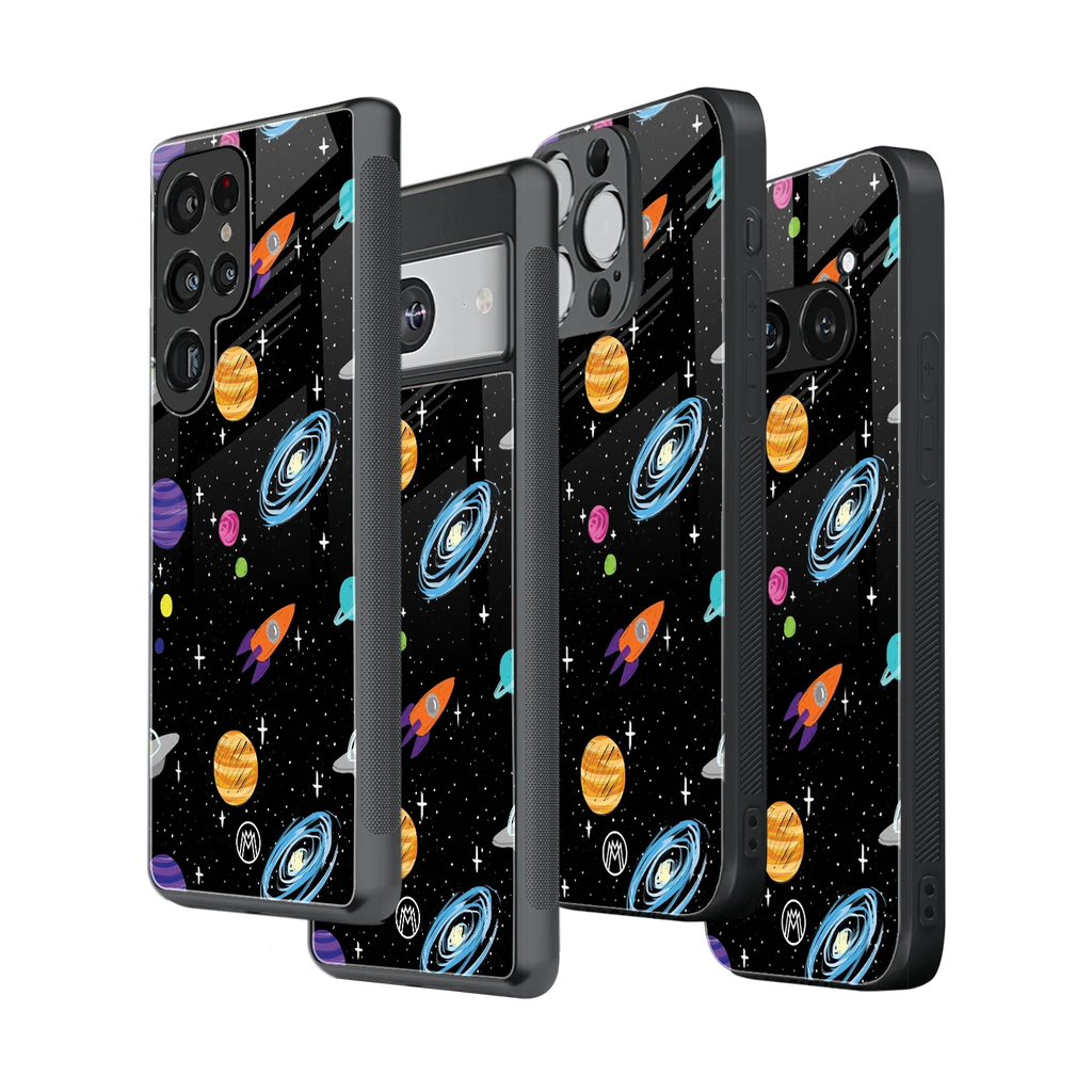 Stylish Glass Back Case for All Smartphones – iPhone, Samsung, OnePlus, Pixel, Redmi, Oppo, Vivo, Motorola