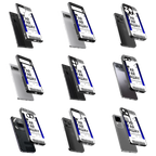 Durable Glass Back Mobile Case for iPhone, Samsung, OnePlus, Google Pixel, Redmi, Vivo, Oppo