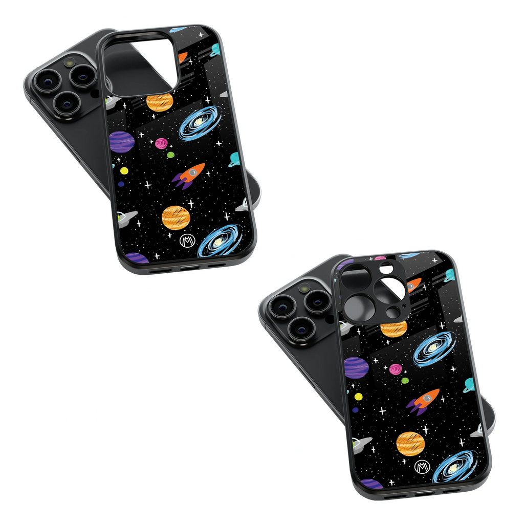 Trendy Glass Back Mobile Case for iPhone, Samsung, Redmi, OnePlus, Google Pixel, Motorola