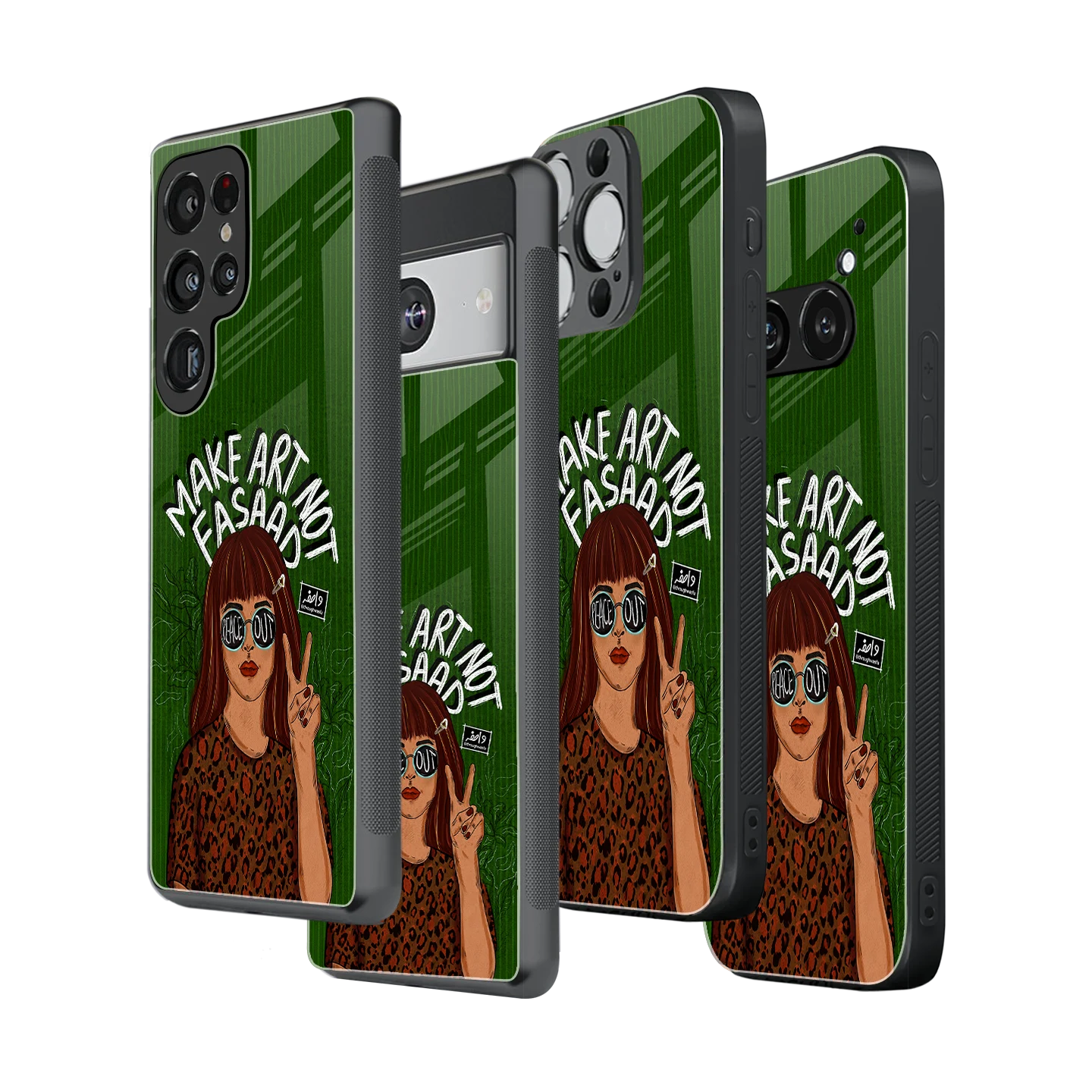 Stylish Glass Back Case for All Smartphones iPhone, Samsung, OnePlus, Pixel, Redmi, Oppo, Vivo, Motorola