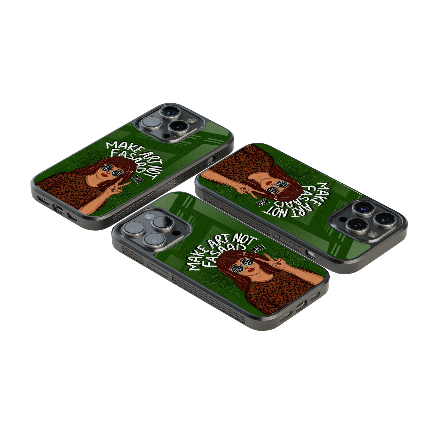 Luxury Glass Back Mobile Cover for iPhone, Samsung Galaxy, OnePlus, Pixel, Redmi & More