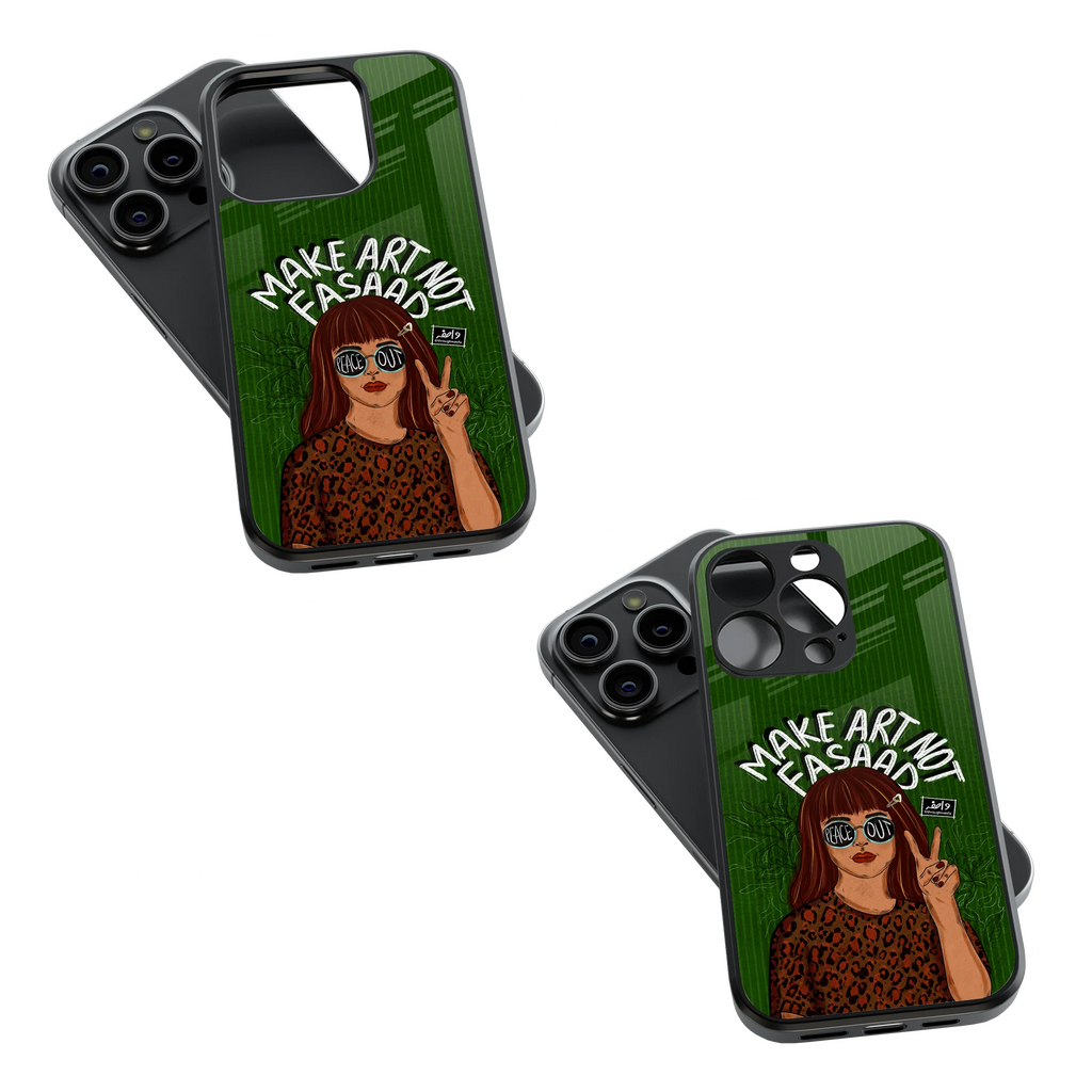 Trendy Glass Back Mobile Case for iPhone, Samsung, Redmi, OnePlus, Google Pixel, Motorola