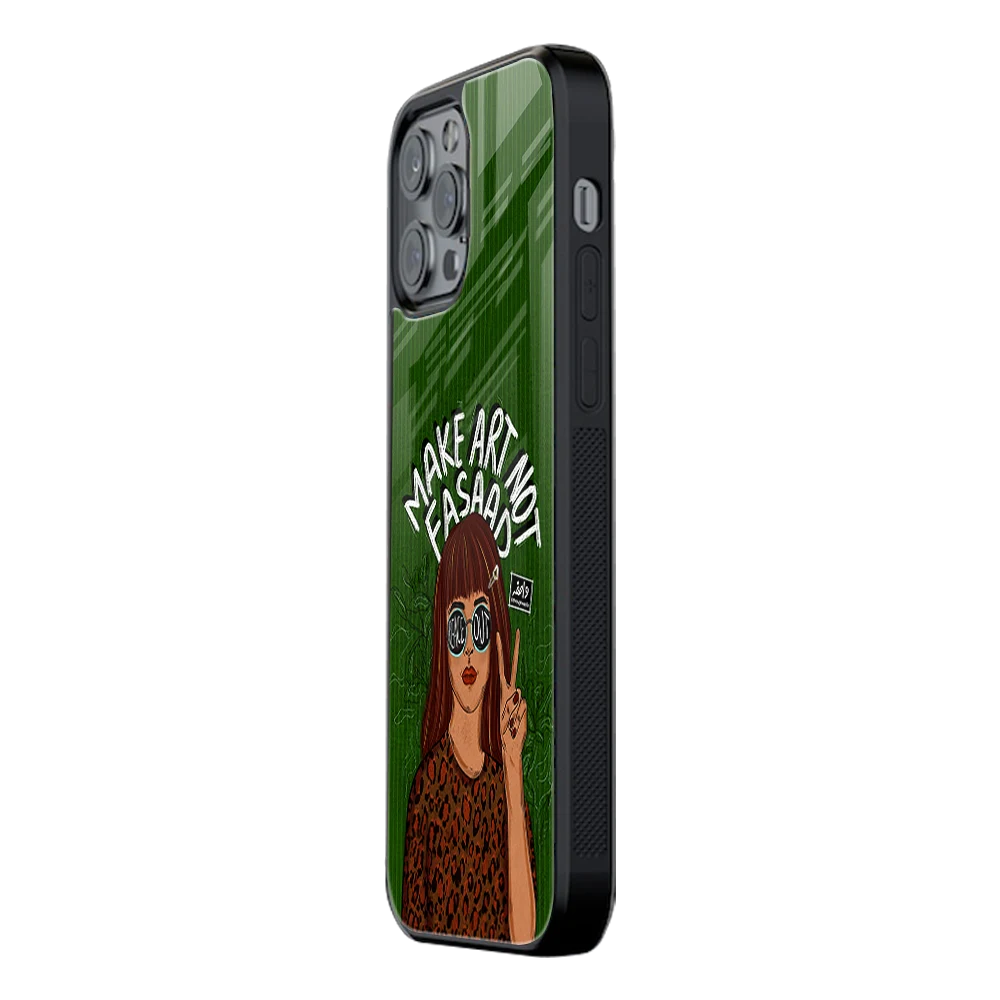 Slim Glass Back Phone Case for Multiple Brands iPhone, Samsung, Redmi, OnePlus, Oppo, Vivo