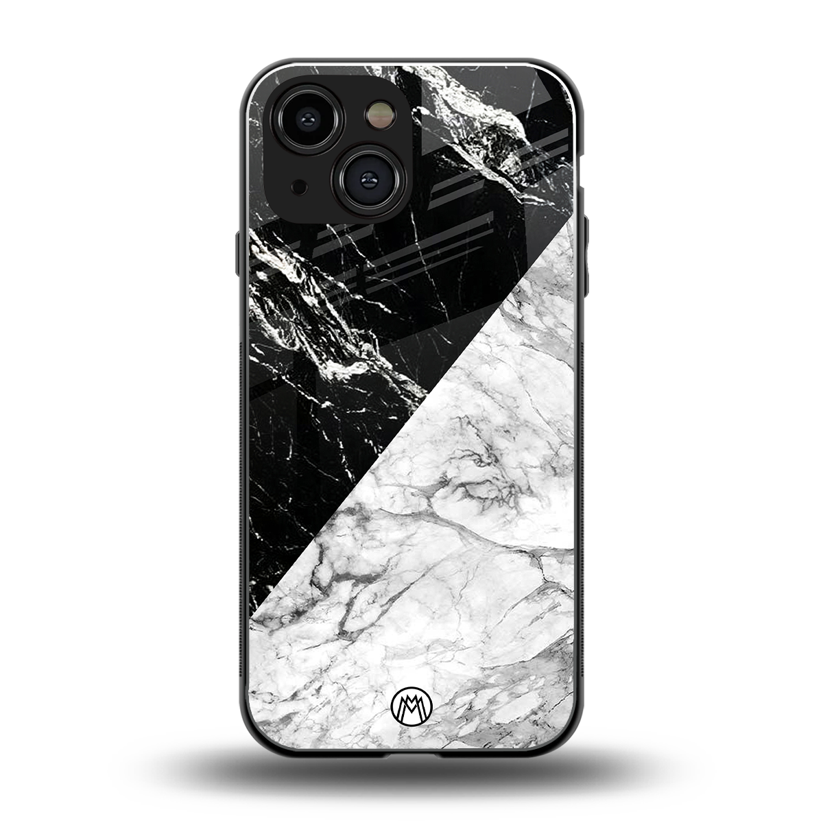 fatal contradiction back phone cover | glass case for iphone 13 mini
