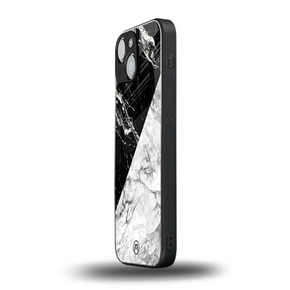fatal contradiction back phone cover | glass case for iphone 13 mini