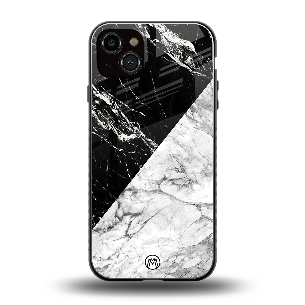 fatal contradiction back phone cover | glass case for iphone 15 plus