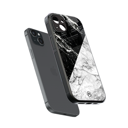 fatal contradiction back phone cover | glass case for iphone 14 plus
