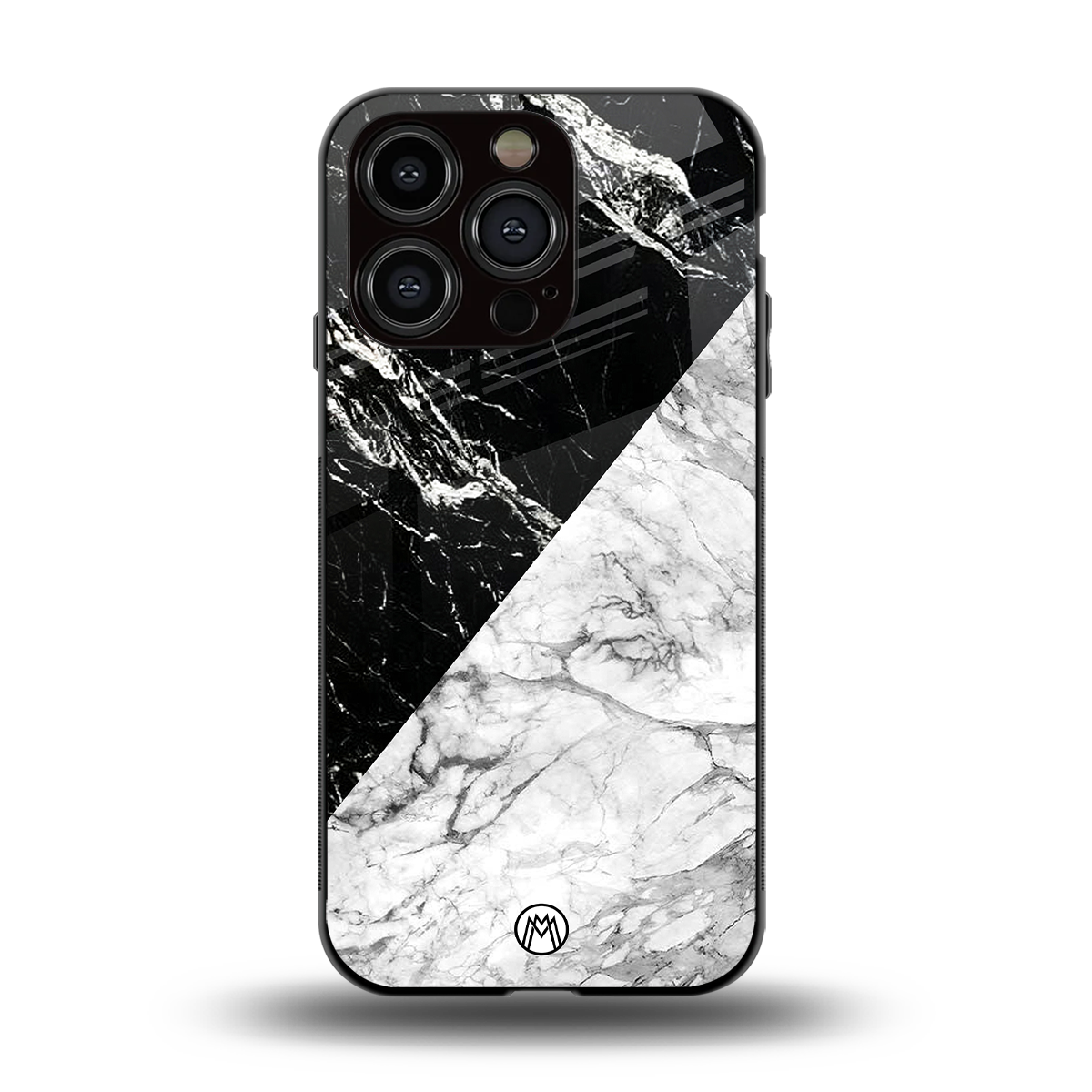 fatal contradiction back phone cover | glass case for iphone 15 pro