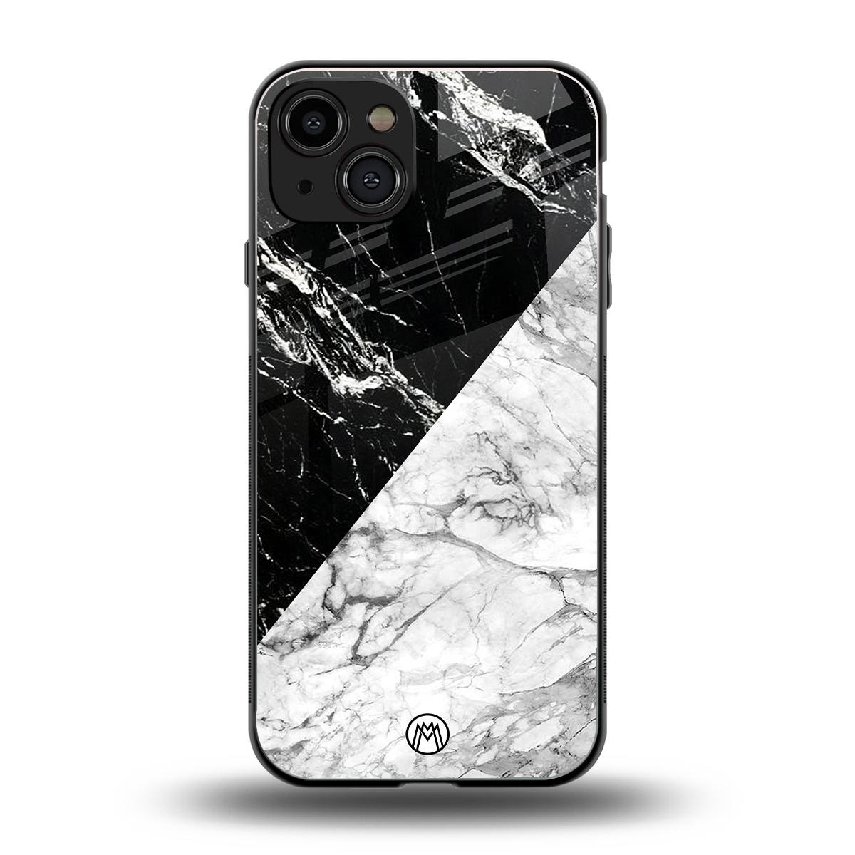fatal contradiction back phone cover | glass case for iphone 15