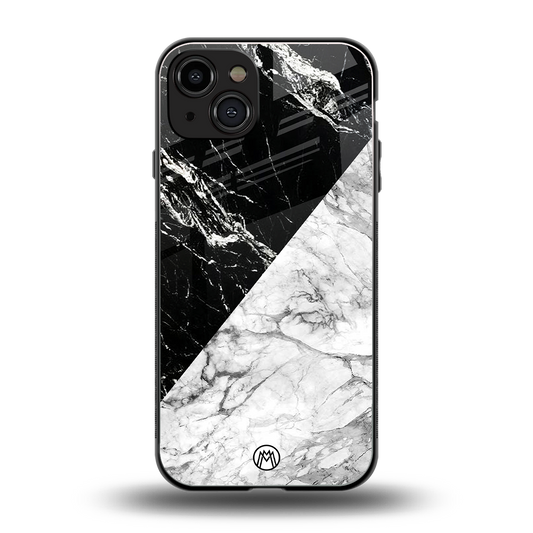 fatal contradiction back phone cover | glass case for iphone 15